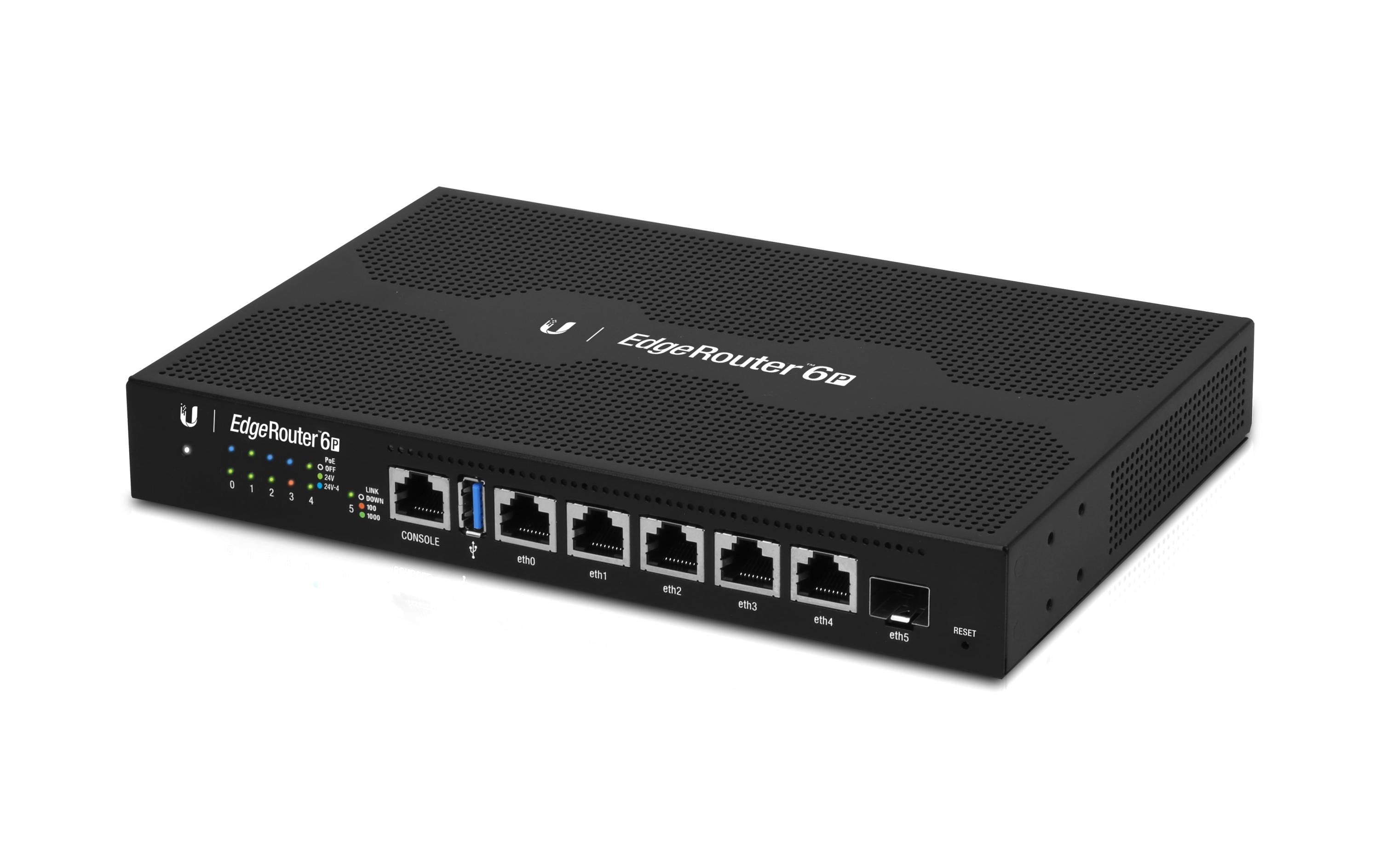 Ubiquiti EdgeRouter-6P: 6 Port PoE Router