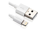 DeleyCON Lightning-USB Kabel 1m, weiss
