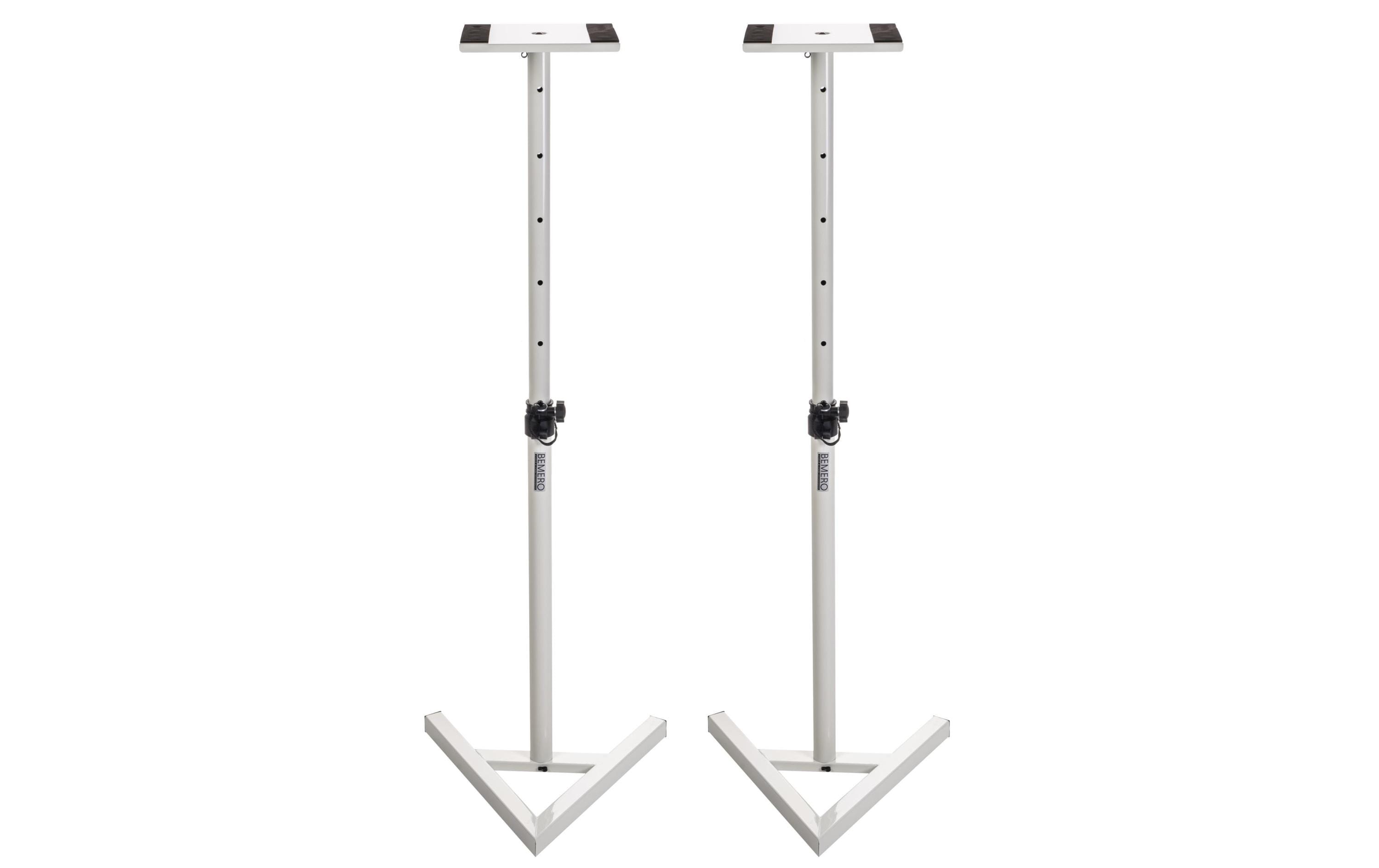 Bemero SMS-9040WH Studiomonitorstativ Paar