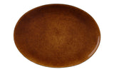 Bitz Servierplatte 45x34cm Schwarz/Amber