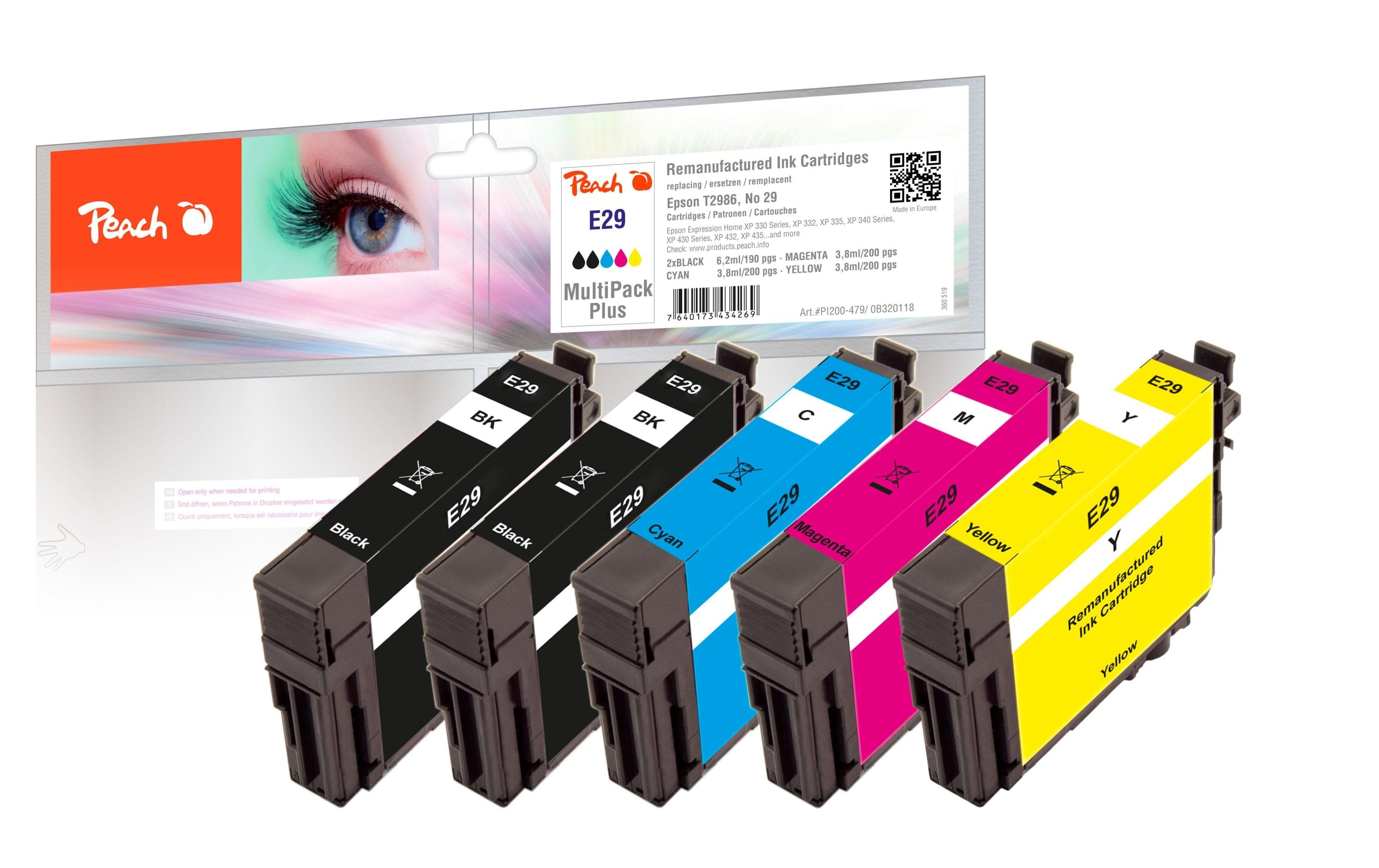 Peach Tinte Epson No.29 T2986 MultiPack+