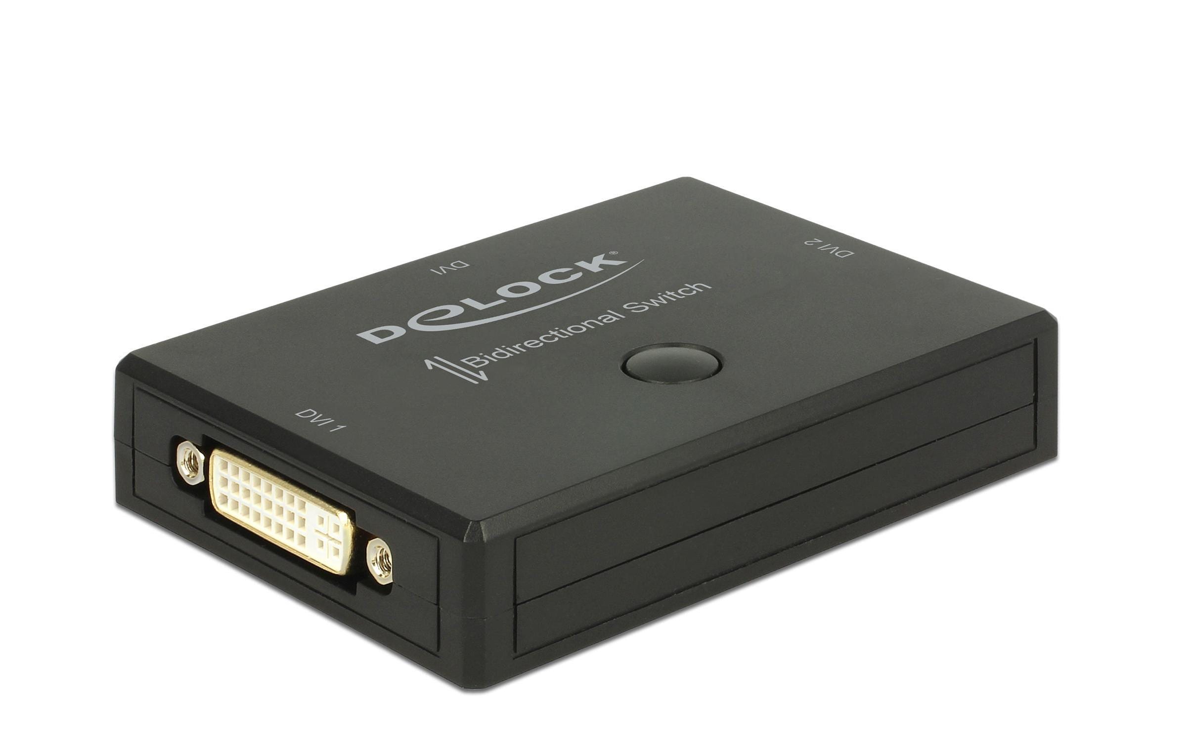 Delock 2 Port DVI Switch&Verteiler