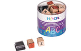 Heyda Stempeldose Alphabet