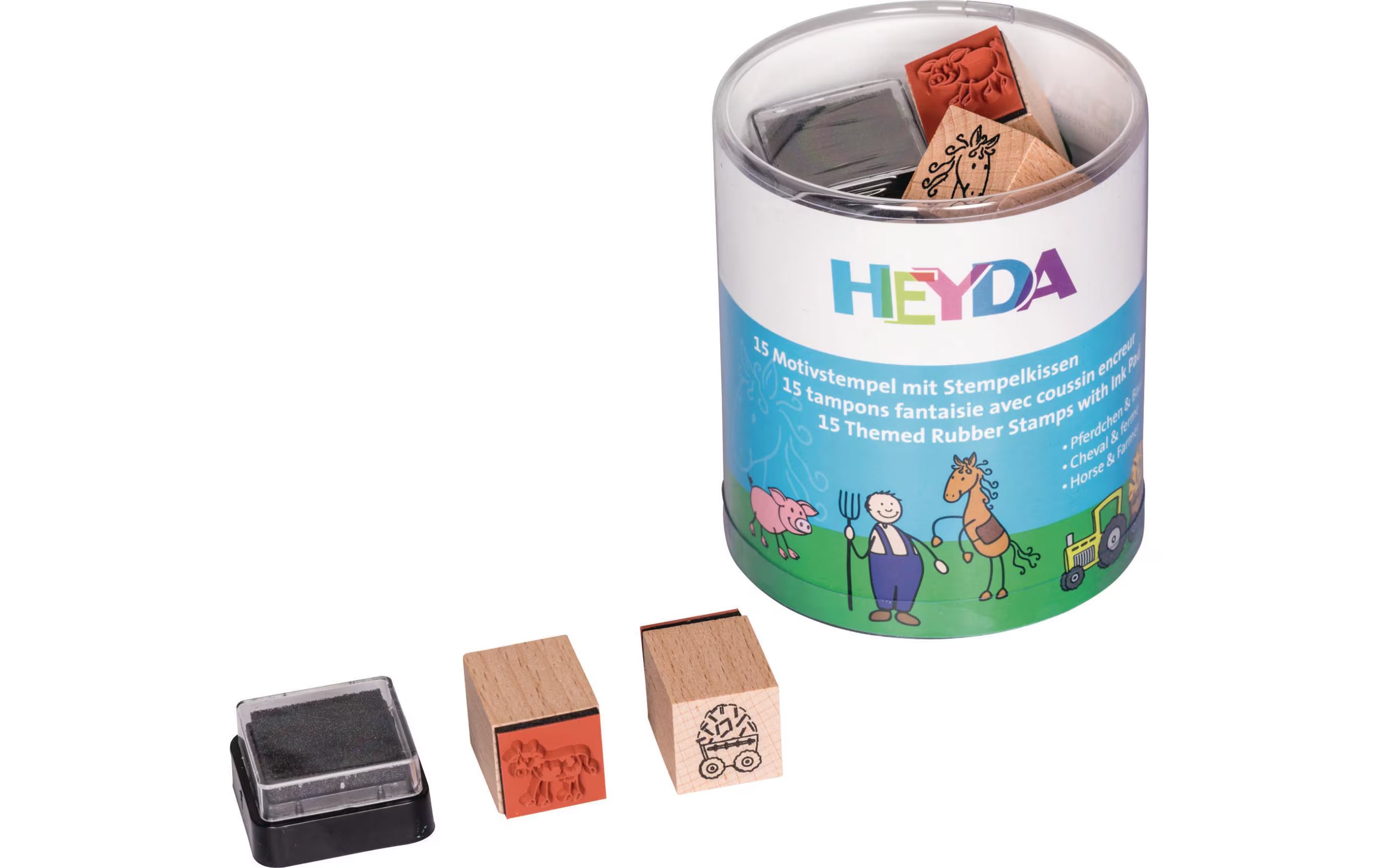 Heyda Stempeldose Bauernhof