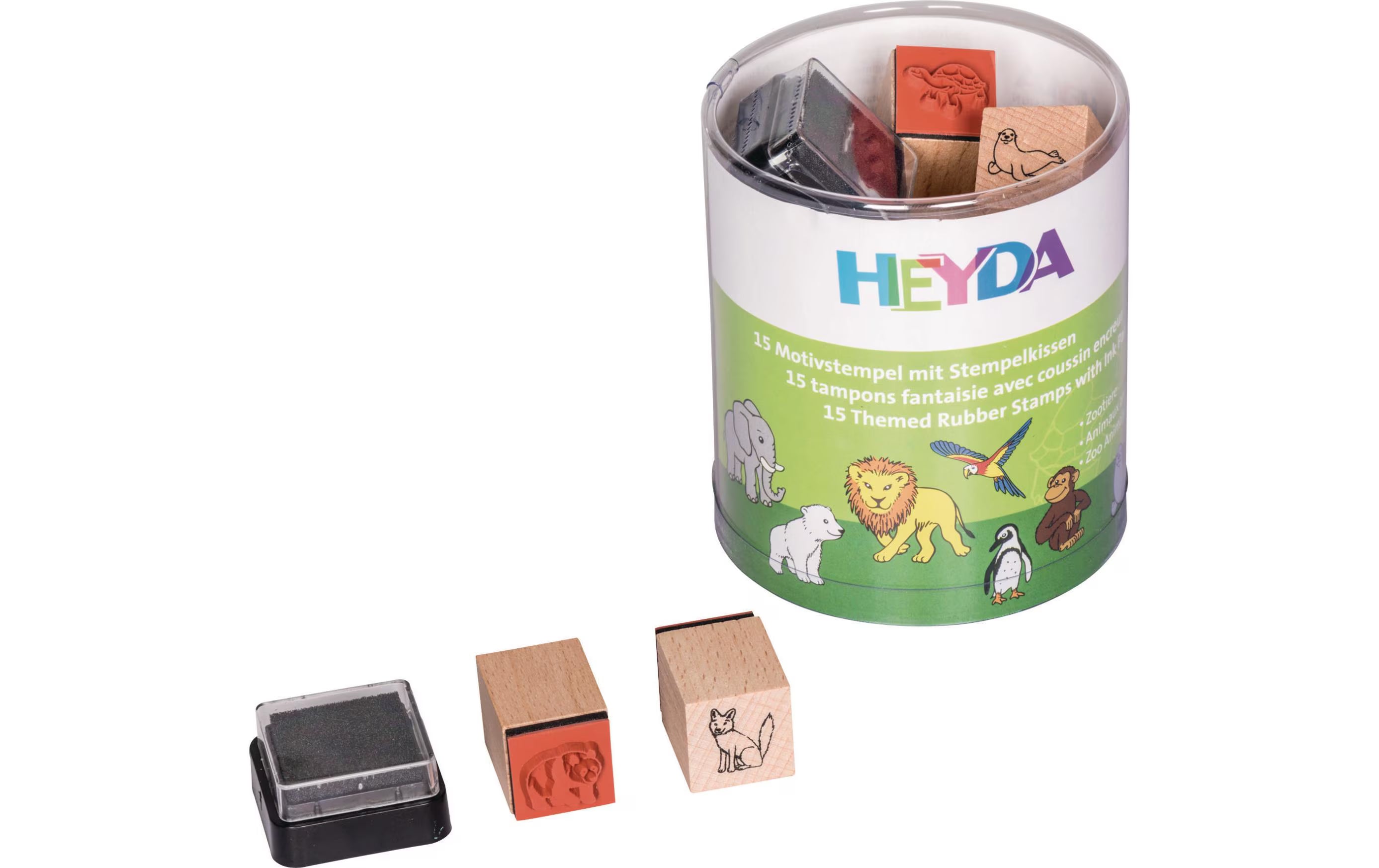 Heyda Stempeldose Zootiere