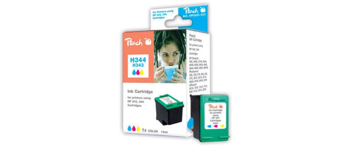 Peach Tinte HP C9363E Nr. 344 color