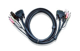 Aten 2L-7D03U: USB-DVI-KVM-Kabel 3M