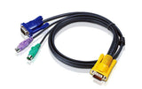 Aten 2L-5206P: PS/2-KVM-Kabel 6M
