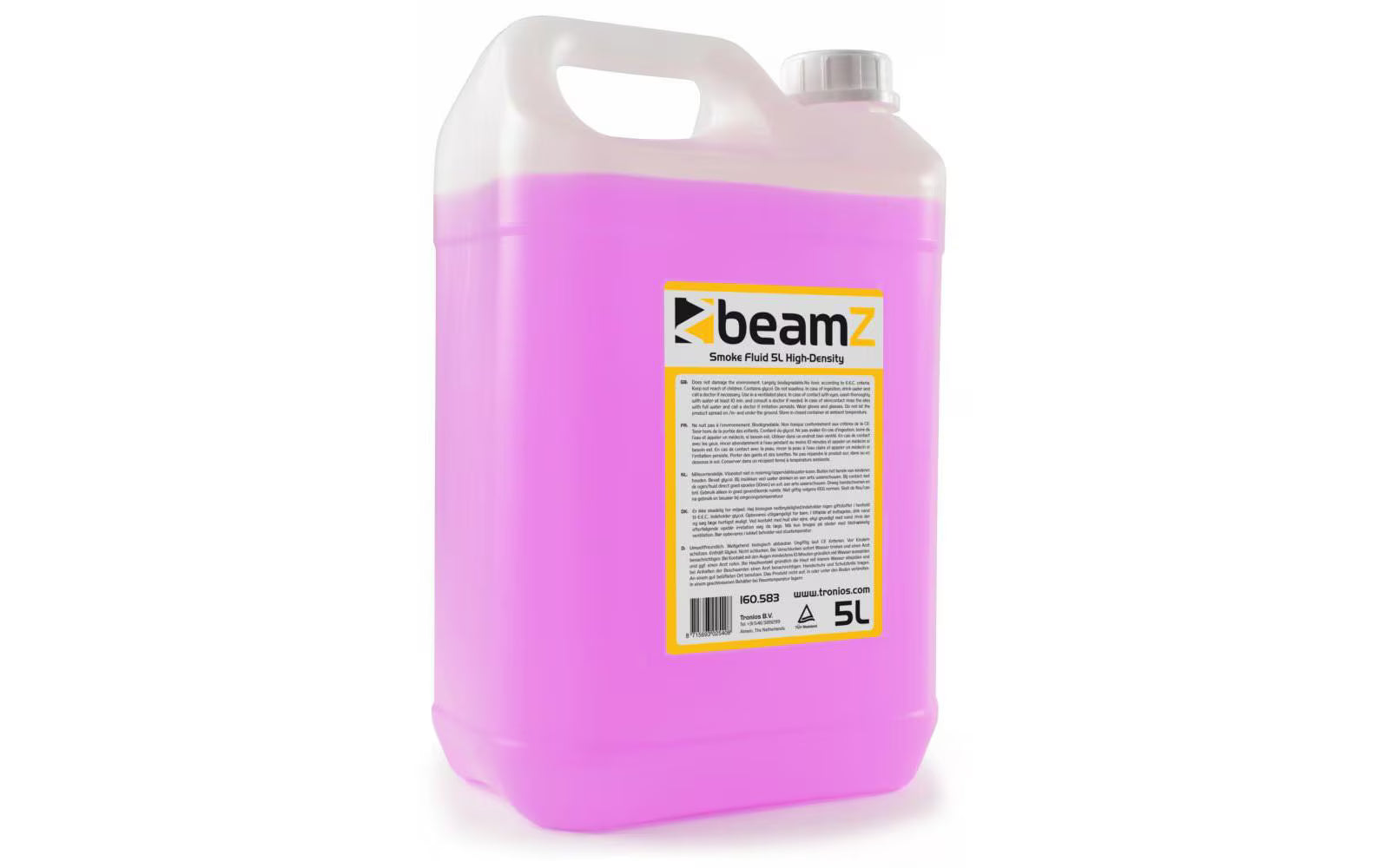 BeamZ Nebelfluid 5L High-Density Pink
