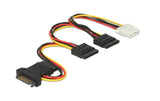 SATA zu 3xSATA & 1xMolex Stromadapter