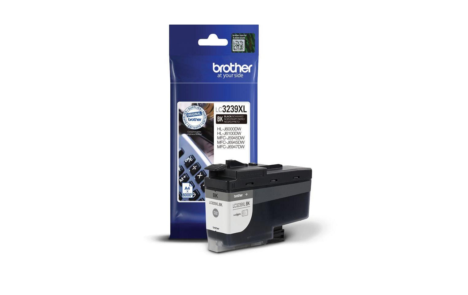 Tinte Brother LC-3239XLBK, black