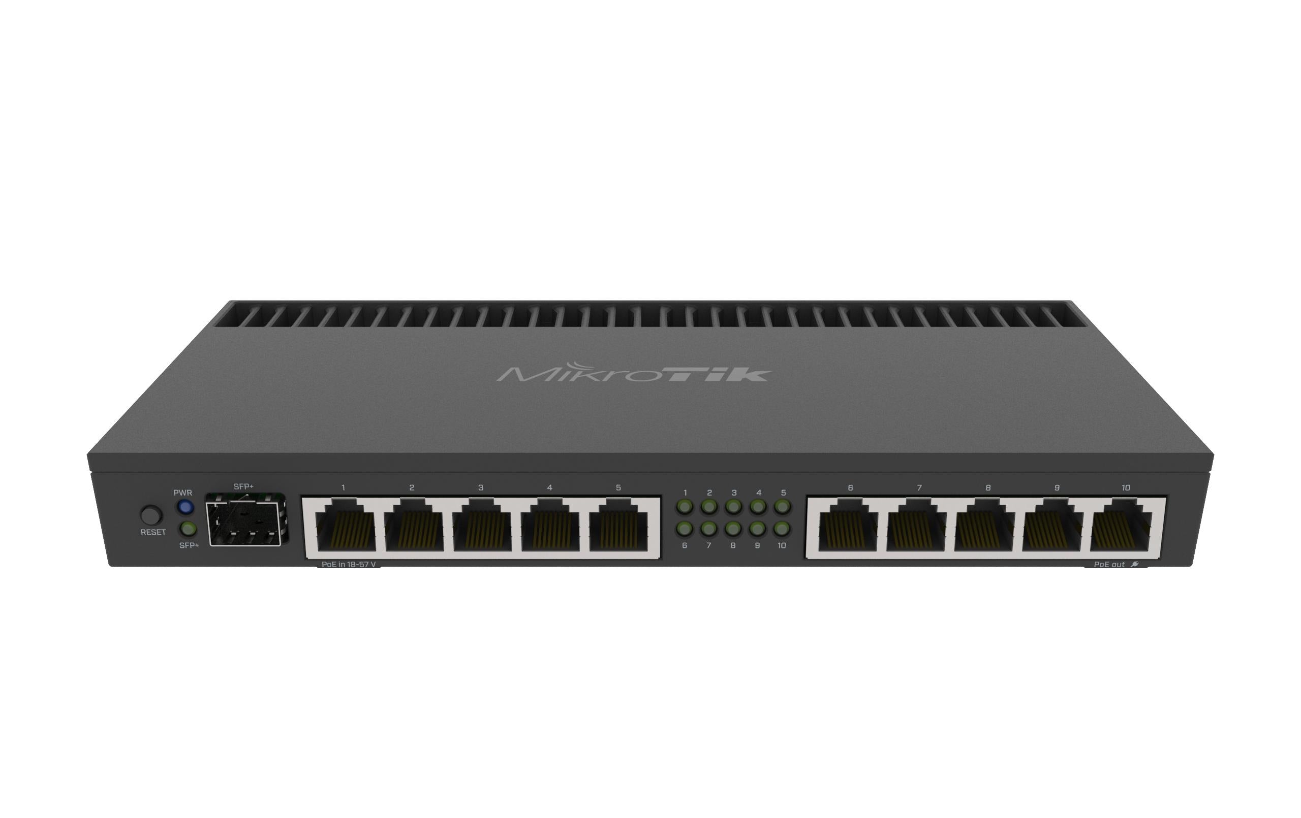 MikroTik RB4011iGS+RM: 10 Port Router