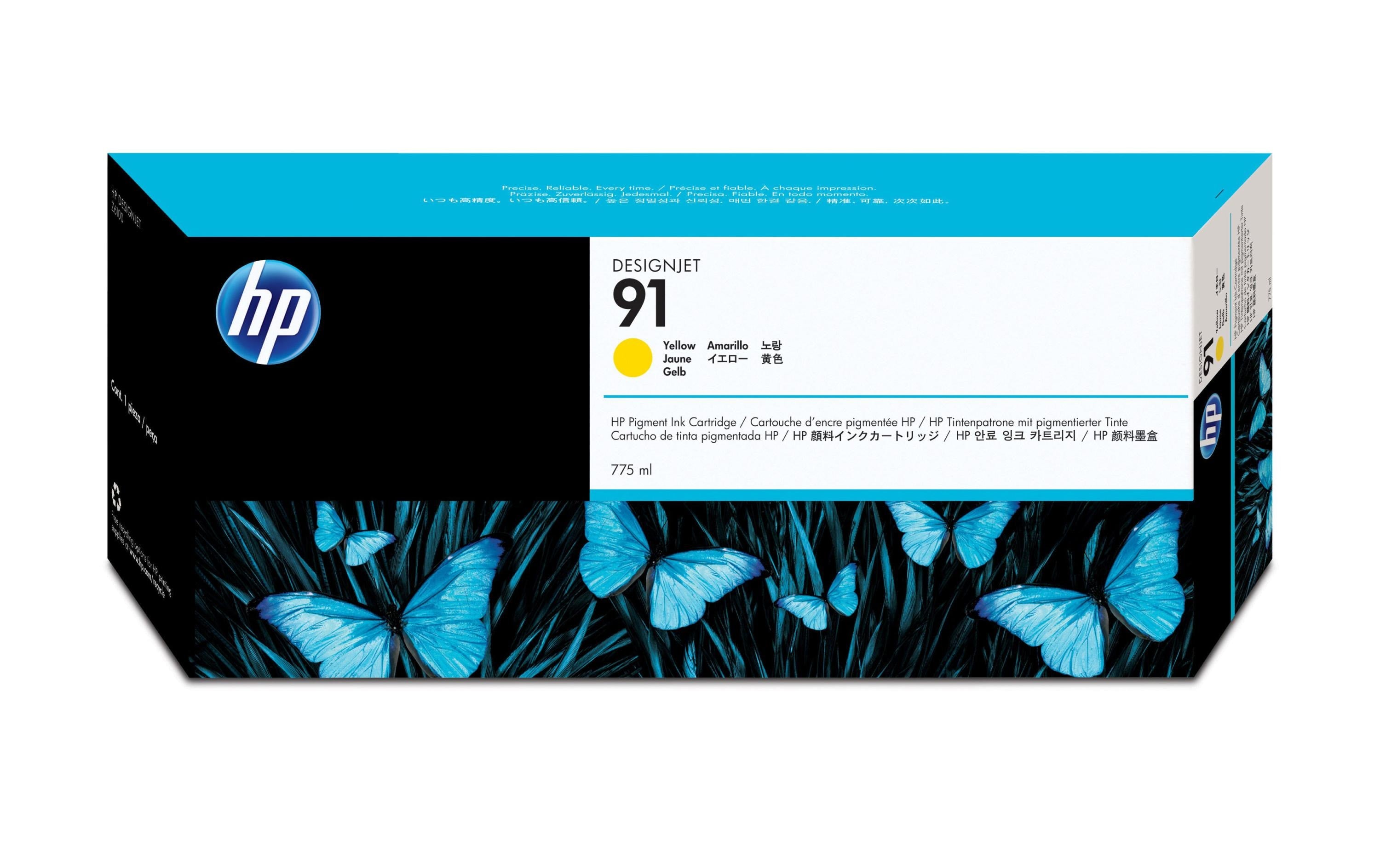 HP Tinte Nr. 91 - Yellow (C9469A)