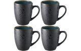 Bitz, Kaffeetasse 300 ml, 4 Stück, Dunkelgr