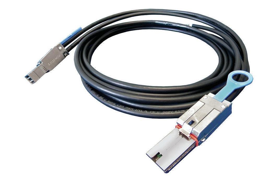Adaptec HD-SAS Kabel: SFF-8644-SFF8088, 2m