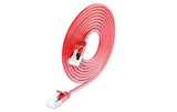 SLIM Slimpatchkabel 25cm, Rot, Cat.6A