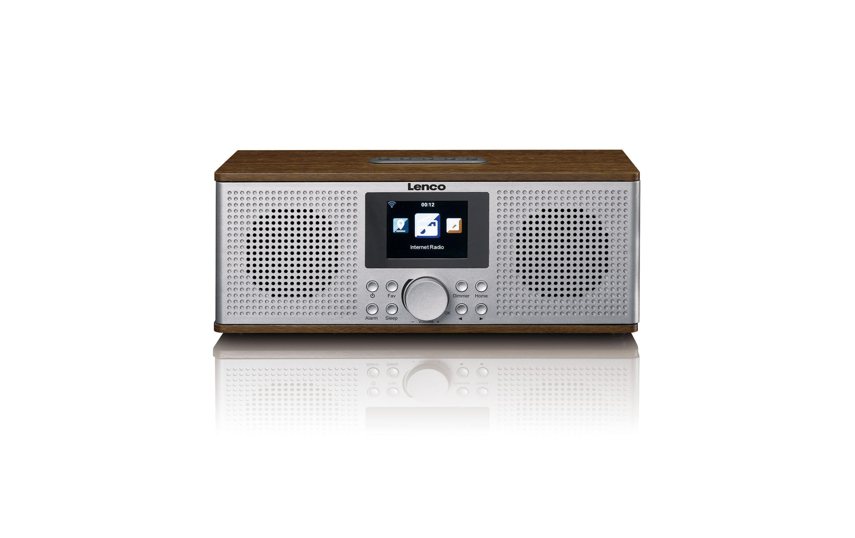 Lenco DIR-170, DAB+ Internetradio, Walnut