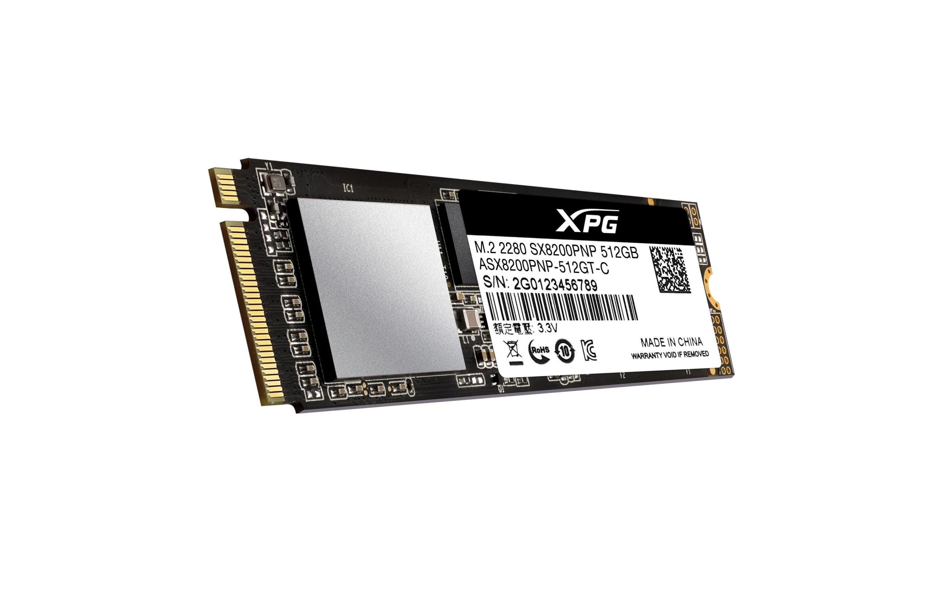 SSD Adata Flash SX8200 Pro, 512GB, M.2.2280