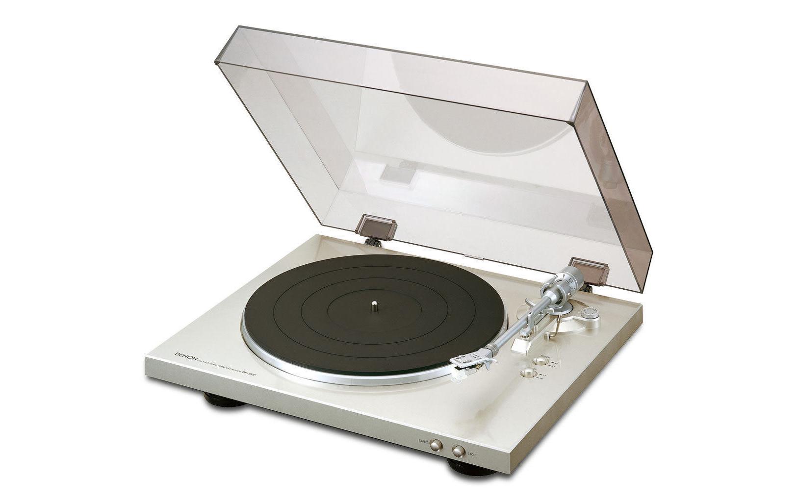 Denon, Plattenspieler DP-300F Silber