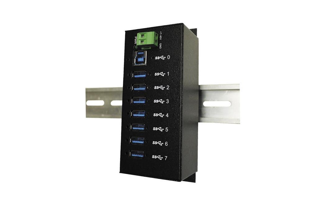 EXSYS EX-1187HMVS, 7x USB 3.0, Metall,