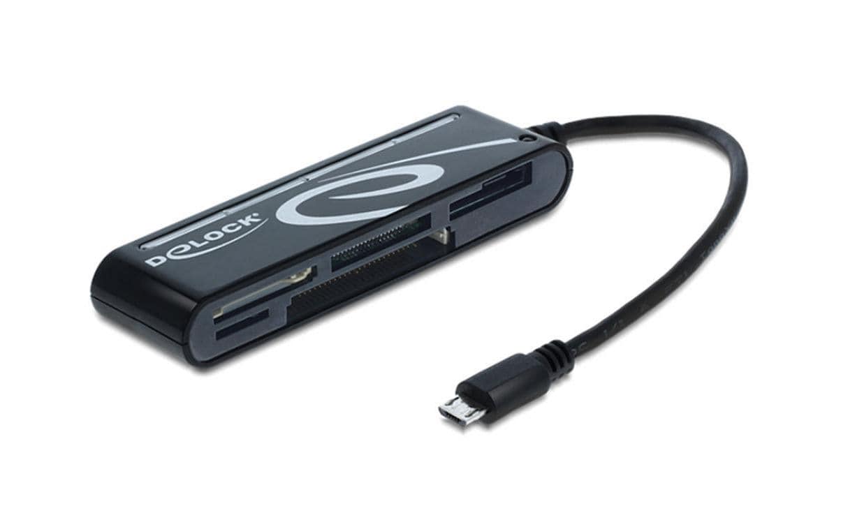 DeLock 91732 Micro USB OTG Card Reader