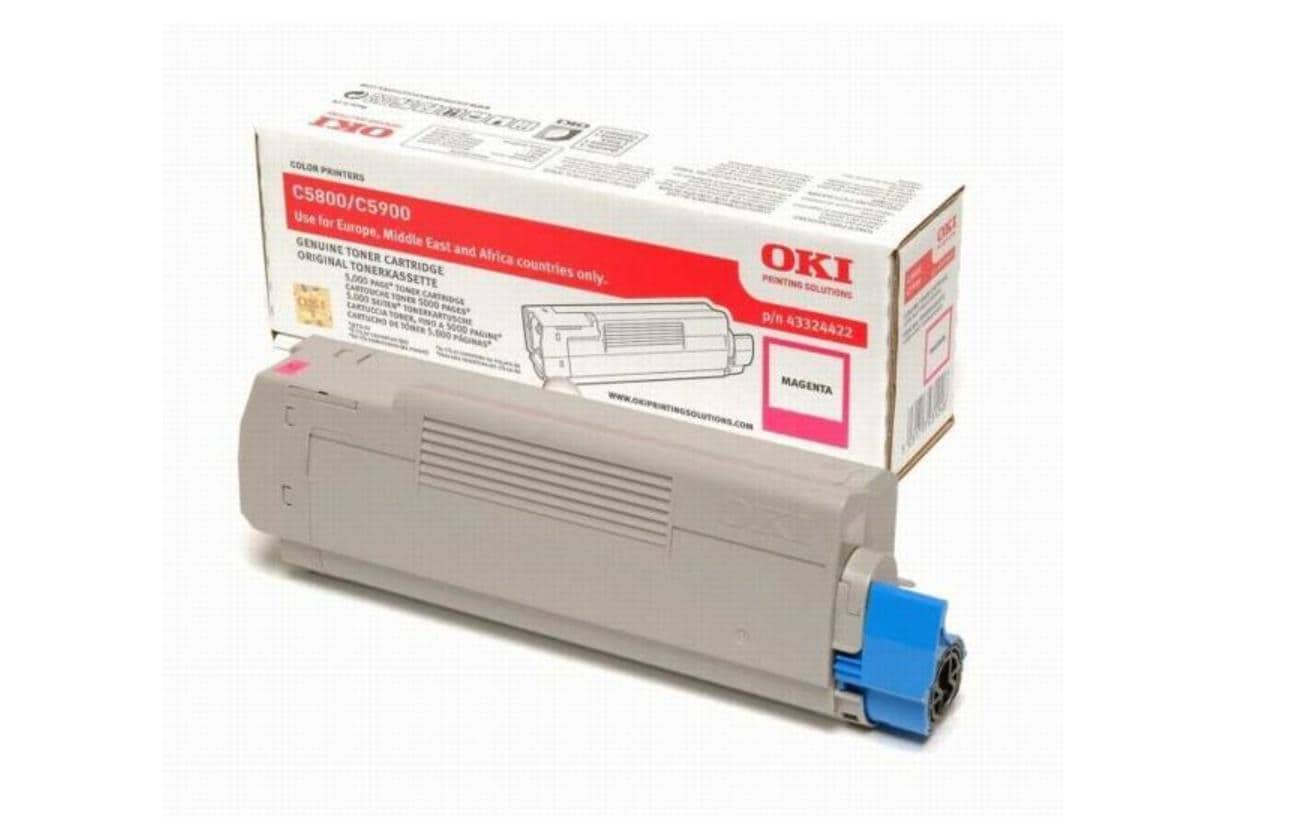 Toner magenta zu OKI 5800/5900