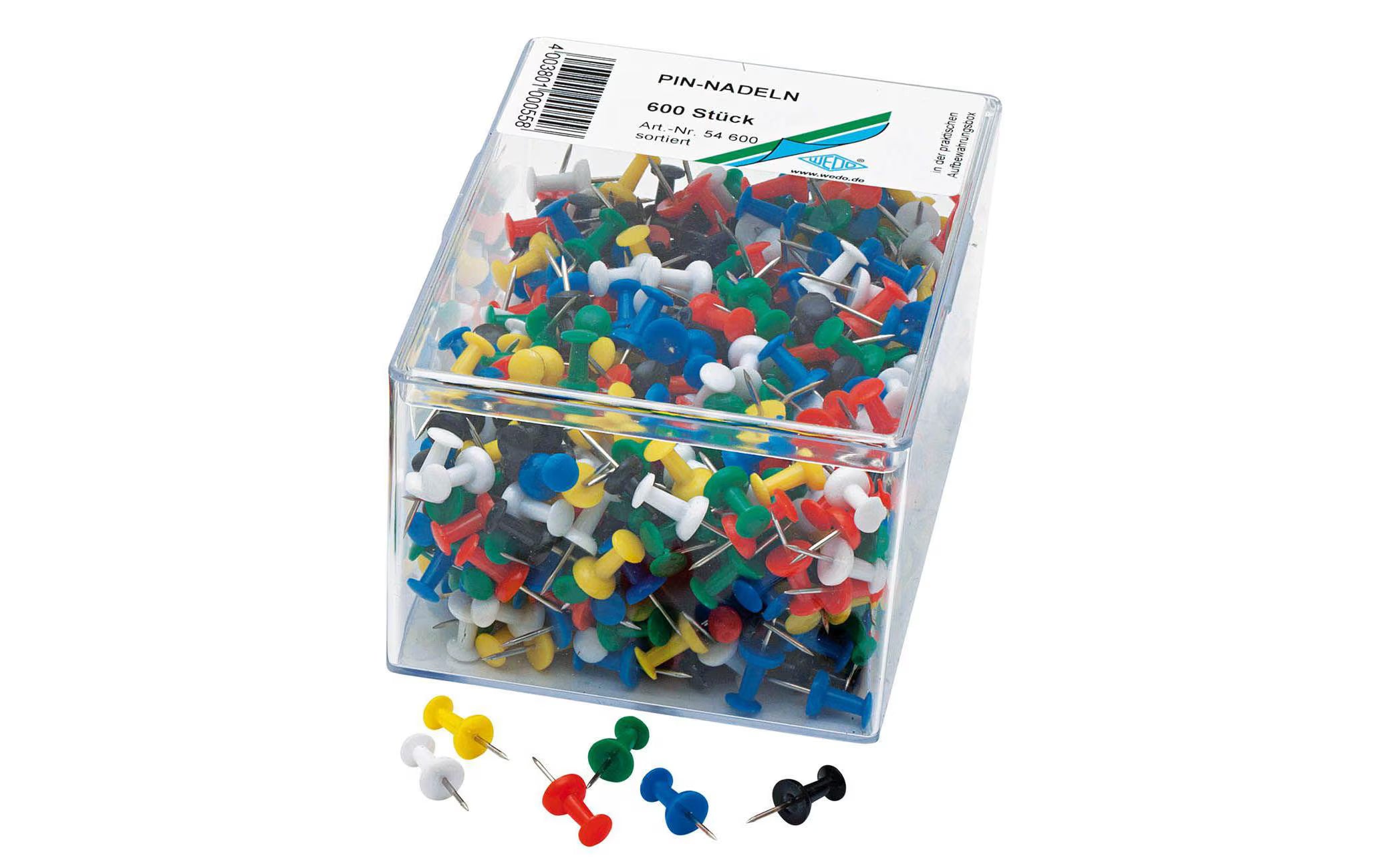 WEDO Pinnadel Diaboloform assortiert