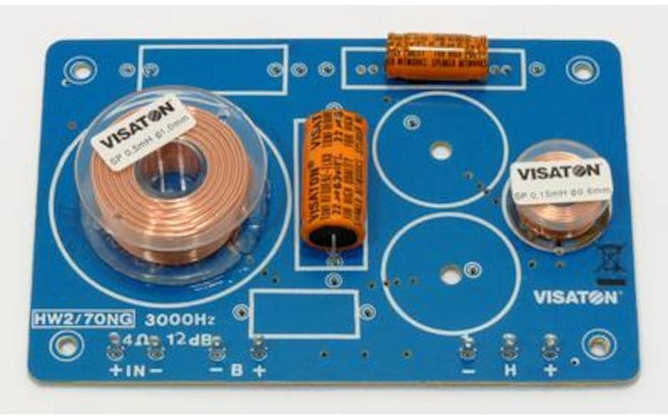 Visaton Frequenzweiche HW 3/80 NG, 8 Ohm