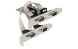 Delock 89557 PCI Express Karte 4x Seriell