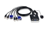 Aten CS22U: USB VGA KVM Switch, 2Port