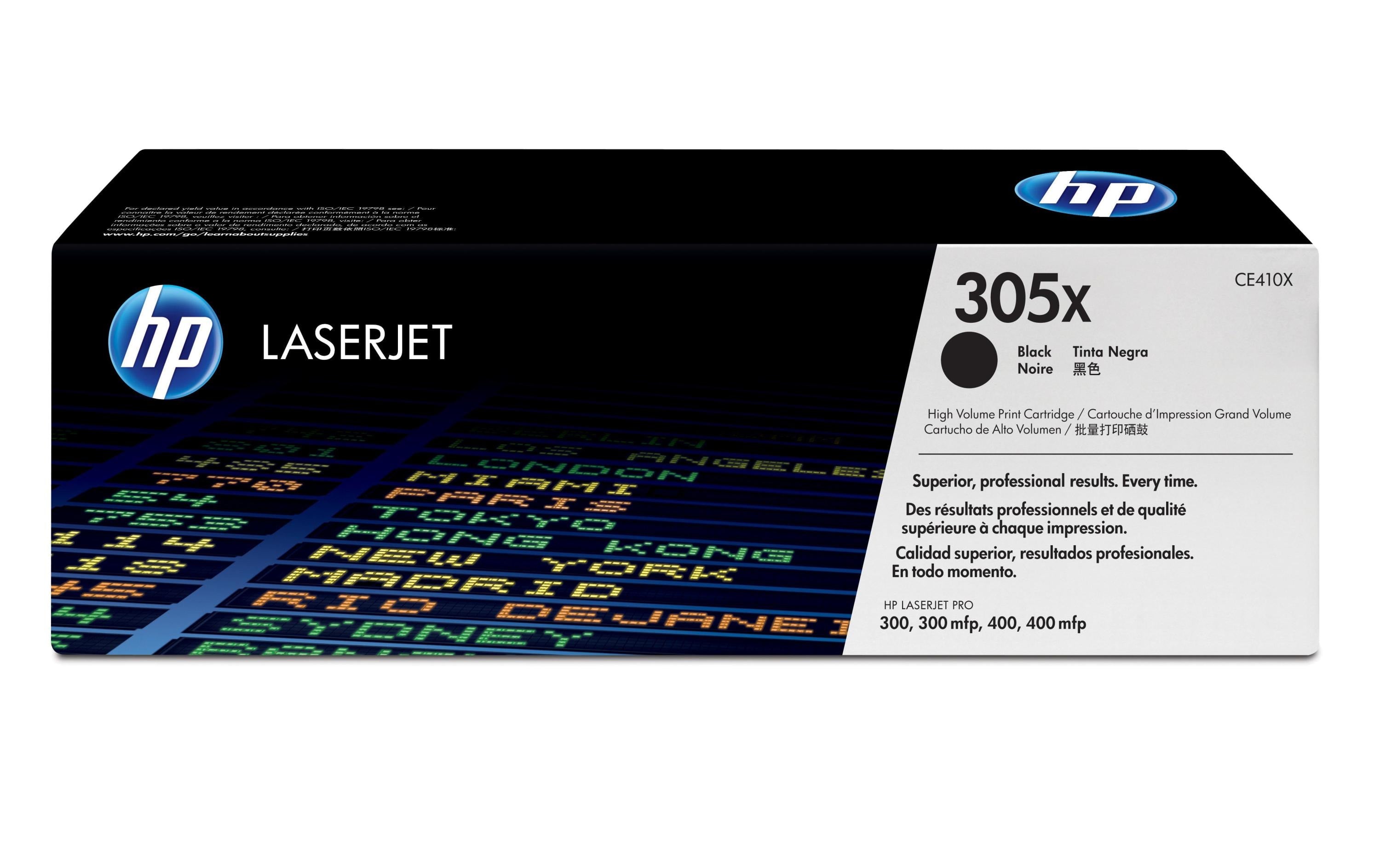 HP Toner 305X - Black (CE410X)