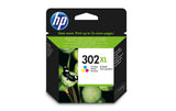HP, Tinte Nr. 302XL (F6U67AE) Cyan/Magenta/
