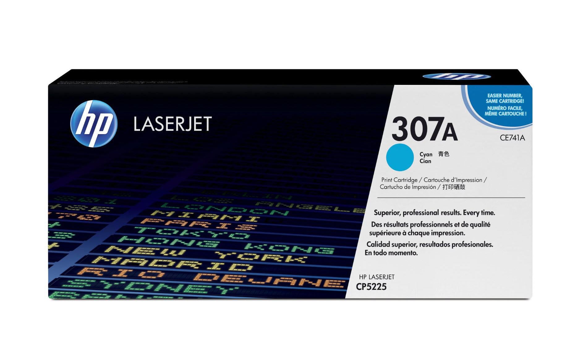 HP Toner 307A - Cyan (CE741A)