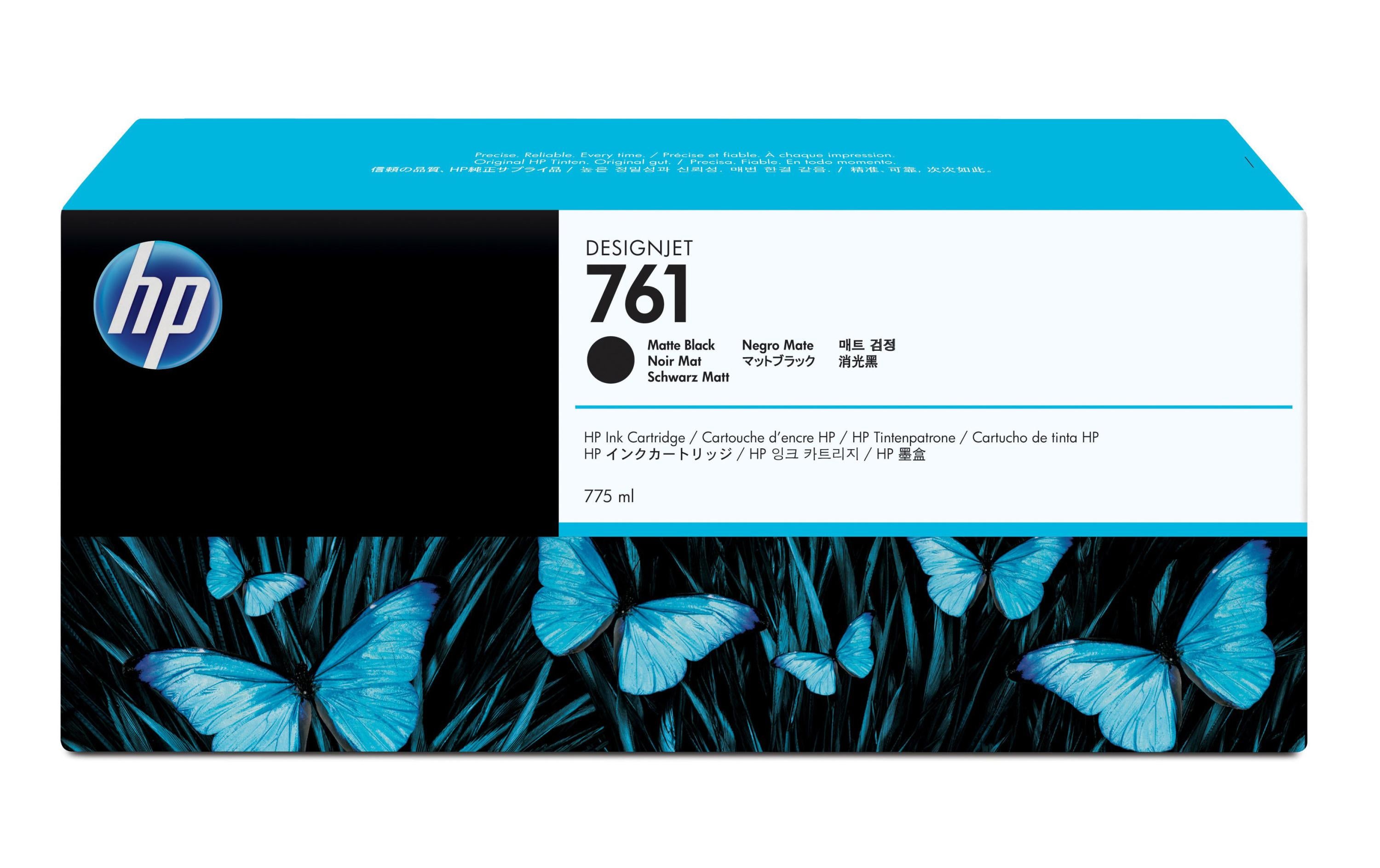 HP Tinte Nr. 761 - Mattschwarz (CM997A)
