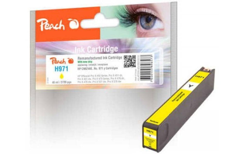 Peach Tinte HP CN624AE, No 971, yellow