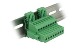 Delock Terminalblock Set für Hutschienen