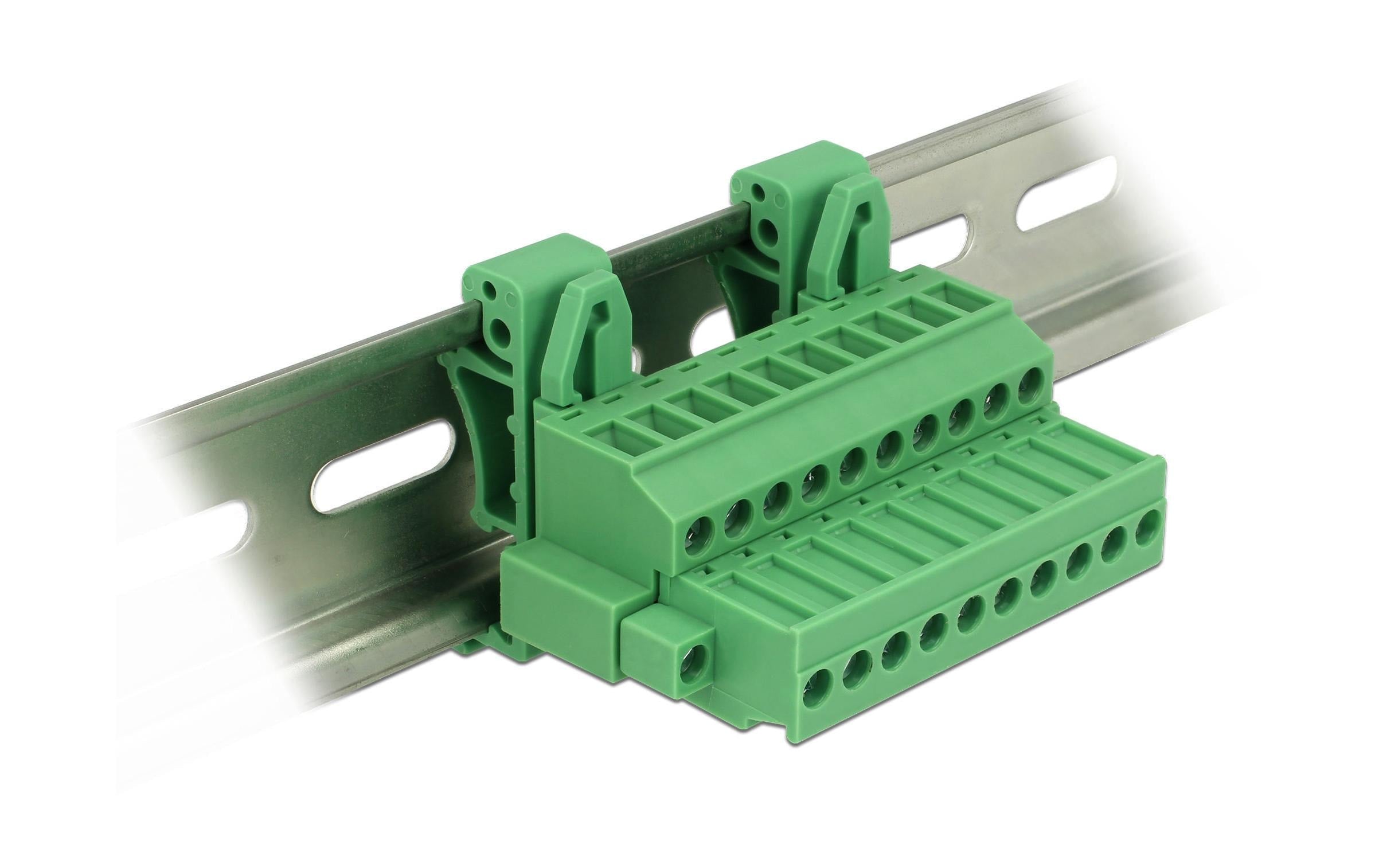 Delock Terminalblock Set für Hutschienen