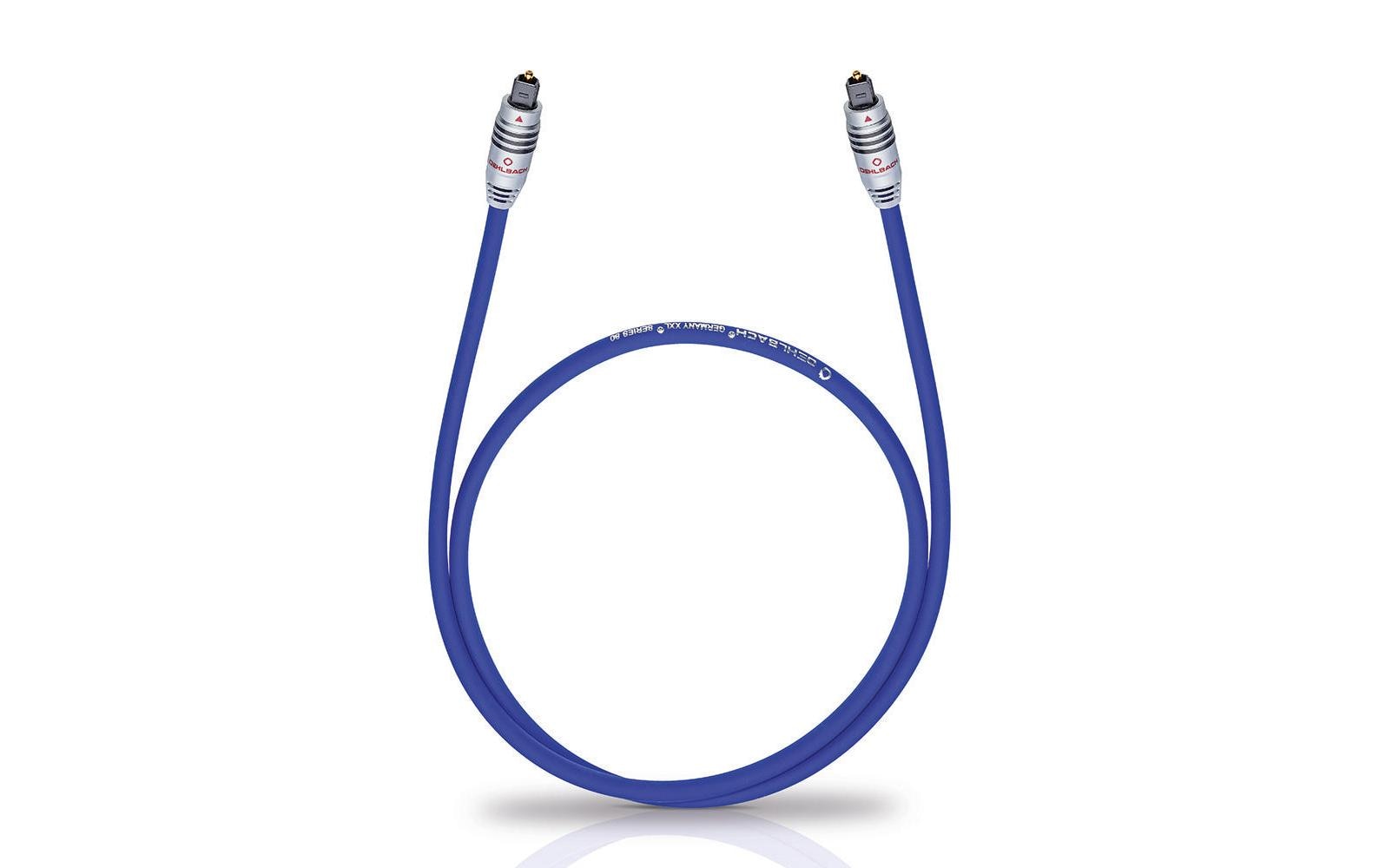 Oehlbach Toslink Kabel Optical Fiber 0.5m