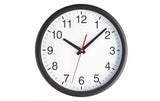 TFA Wanduhr, schwarz-weiss