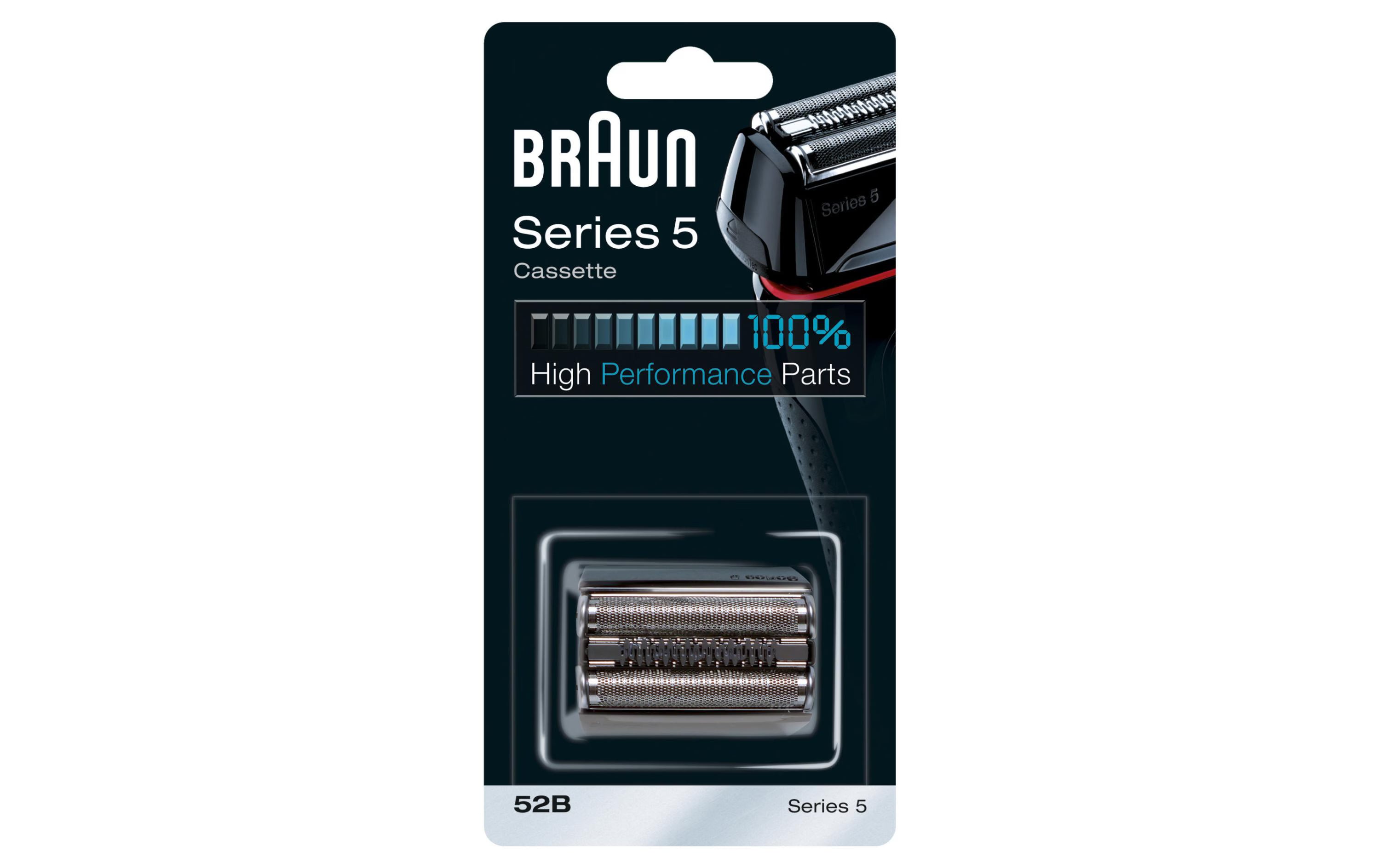 Braun Scherteile Kombipack 52B schwarz