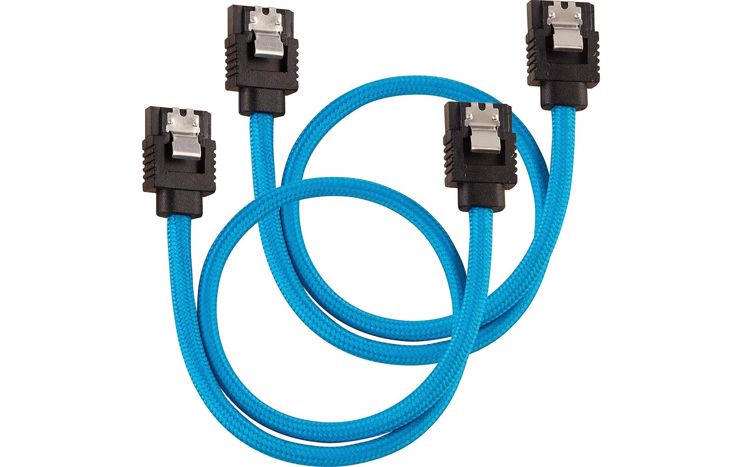 Netzteil Zubehör Corsair SATA, 30 cm blau