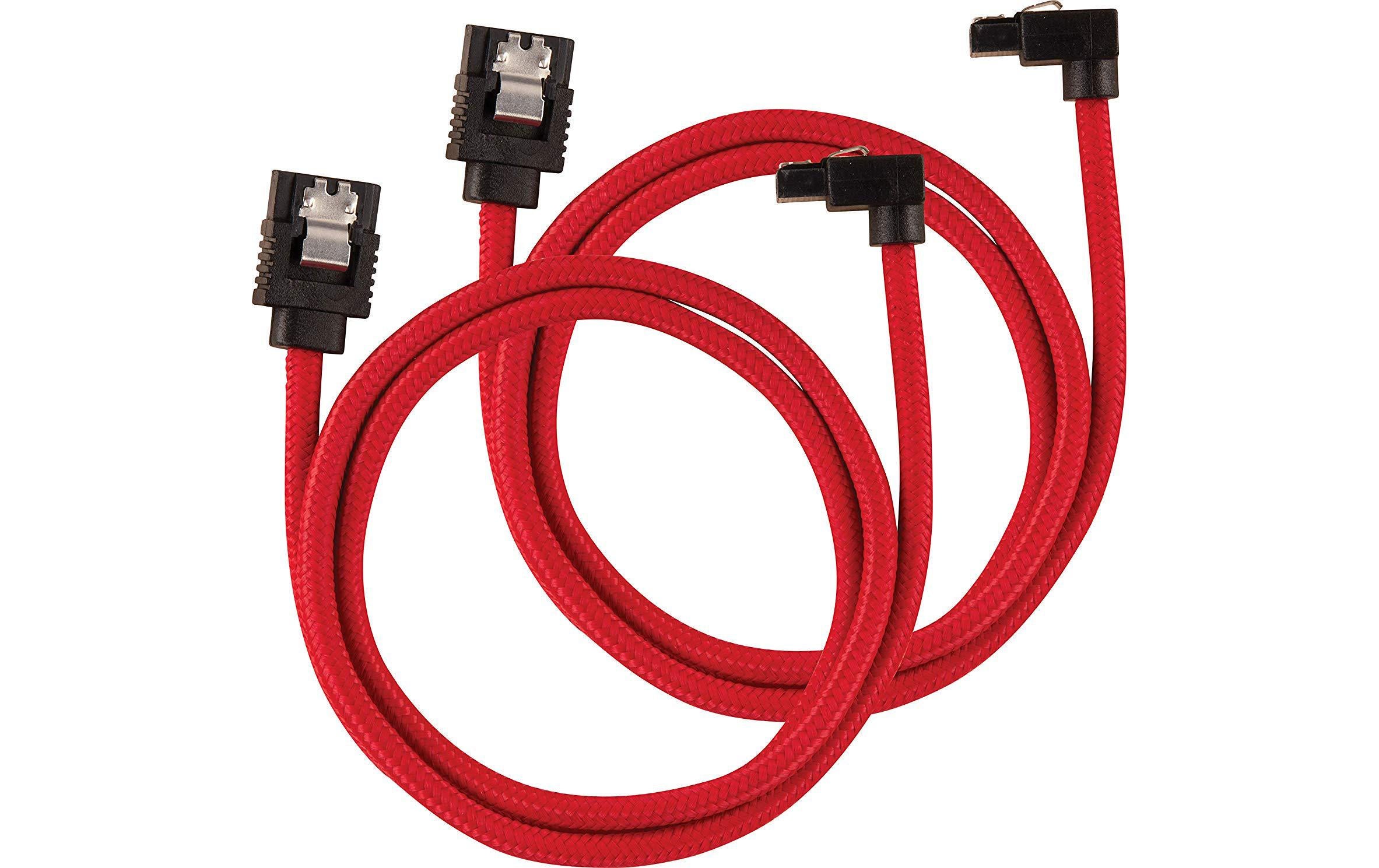 Netzteil Zubehör Corsair SATA, 60 cm rot