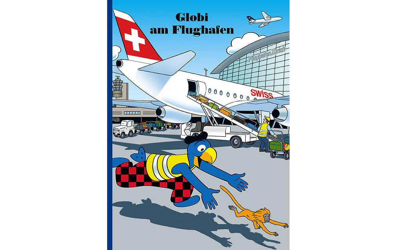 Globi, Globi am Flughafen