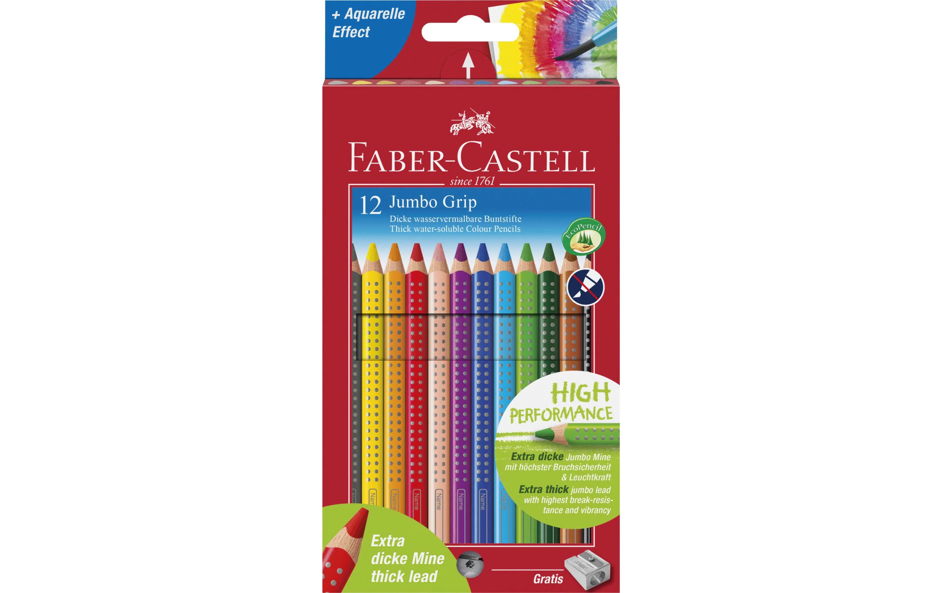 Faber-Castell Farbstift Jumbo Grip Set