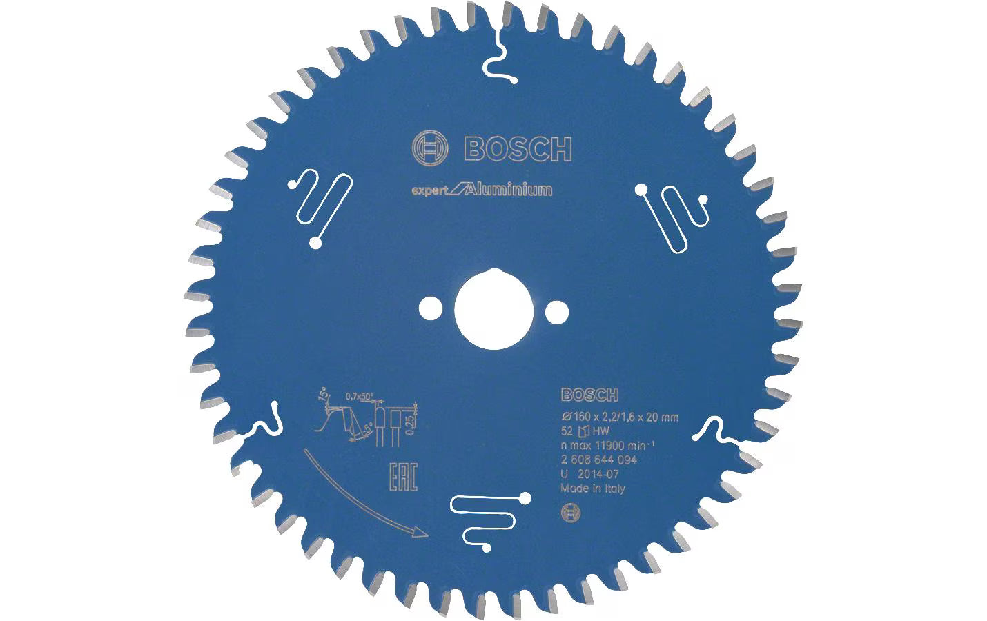 BOSCH Kreissägeblatt Expert für Aluminium