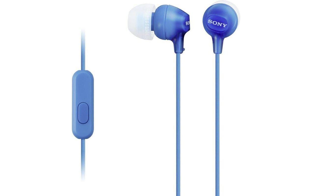 Sony Kopfhörer MDREX15APLI, blau