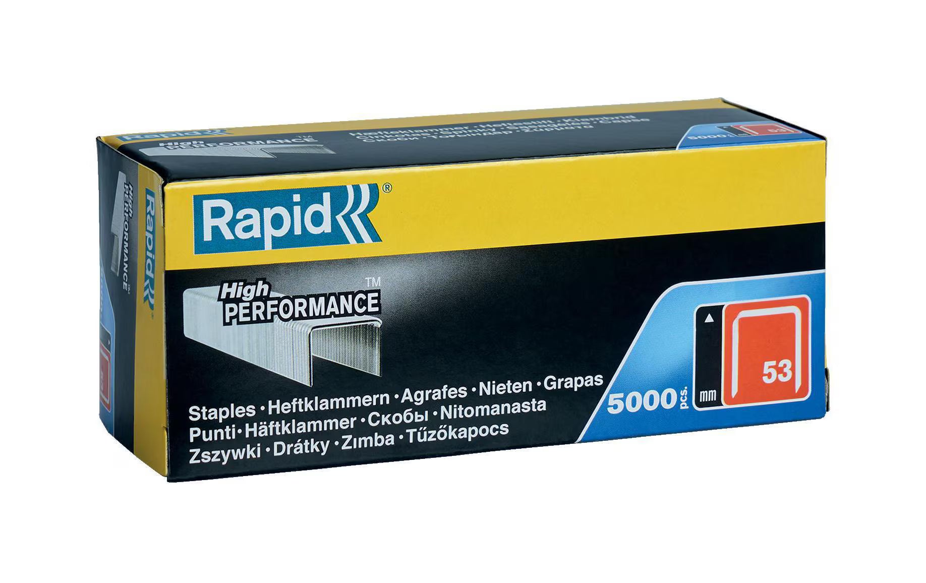 Rapid Klammern 53/12 mm 5.000 St.