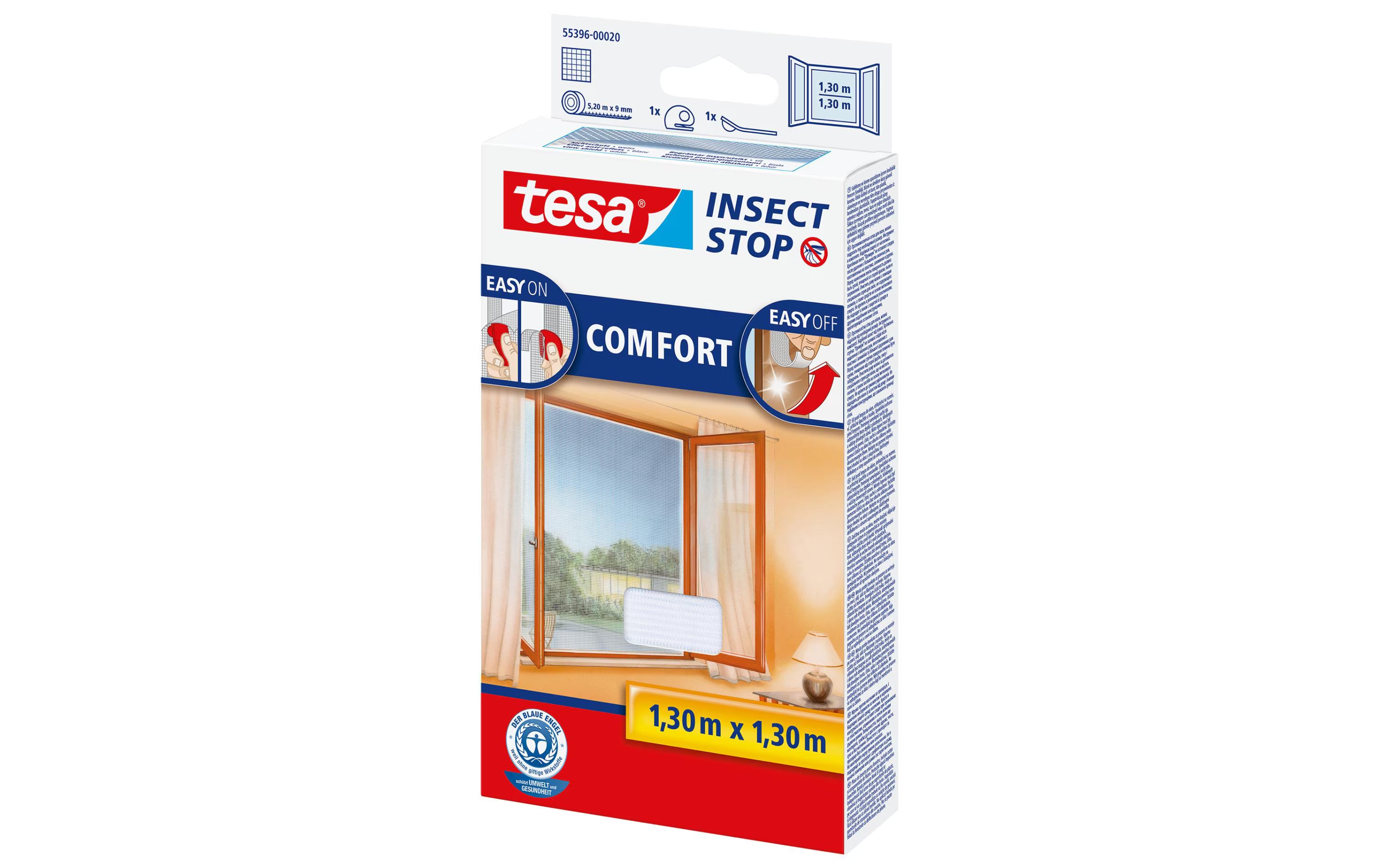 Tesa Insect Stop Comfort Fenster weiss