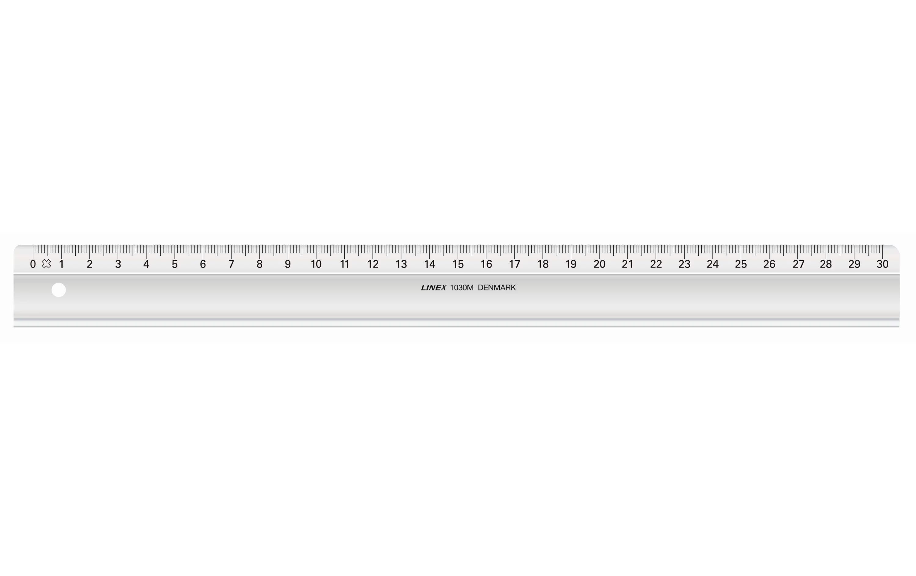 Linex: Lineal 30cm, Tuschekante