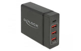 Delock Ladegerät 1x USB-C PD+3x USB-A